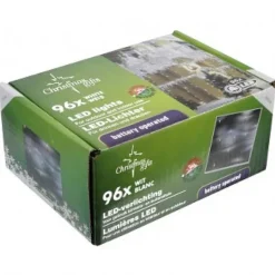 Christmas Gifts Led Kerstverlichting Wit (96 Led'S)> Kerstverlichting