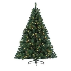 Everlands Imperial Pine Kunstkerstboom 180Cm Met 260 Voorgemonteerde Warmwitte Led Lampjes> Kunstkerstboom Met Verlichting