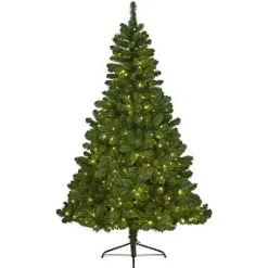 Everlands Kunstkerstboom Imperial Pine 240Cm Met 460 Voorgemonteerde Warmwitte Led Lampjes> Kunstkerstboom Met Verlichting