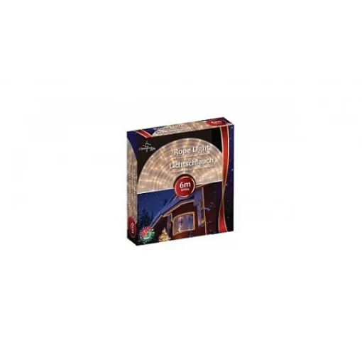 GETX Ed-49172 Kerstmis Lichtslinger Wit 6 Meter Outdoor 240V> Kerstslingers