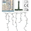 Snowflake Ijspegelverlichting 360 Warmwit> Kerstslingers
