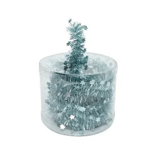 Decoris Kerstslinger Ster Glans Arctic 3.5X700Cm> Kerstslingers