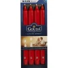 Gouda Kroonkaars Rood 24024 Doos A 8 Stuks> Kaarsen En Lantaarns