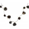 Christmas Gifts Lichtketting Met Denne-Appels 20Led'S> Kerstslingers