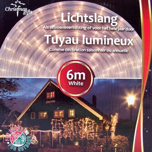 Christmas Gifts Lichtslang Wit 6 M> Kerstverlichting