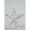 KSD Electrical Onbreekbare Piek Wit Glitter/Flitter> Kerstballen