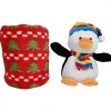 Christmas Gifts Pluche Pinguin Met Deken> Kerst Pluche