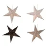 Decoris Ster Van Papier Warm Wit 60Cm> Kersthangers
