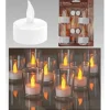 Home & Styling collection Theelicht Led Set Van 4 Incl Batterijen> Kaarsen En Lantaarns
